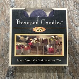 Beanpod Concord Grape Soy Wax -9 pc Tealight set- NIB